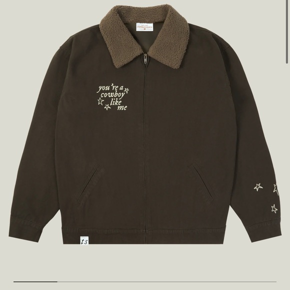 Taylor Swift Official Cowboy Like Me Work Jacket with Sherpa Collar - New In Bag - Picture 3 of 6